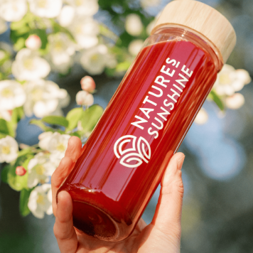 Γυάλινο μπουκάλι με λογότυπο 500 ml μοντέλο NSP 65118| Εικόνα Αρ. 2