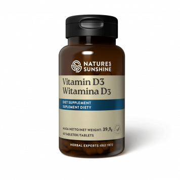 Βιταμίνη D3 (60 ταμπλέτες) NSP, αναφ. 1155/1155