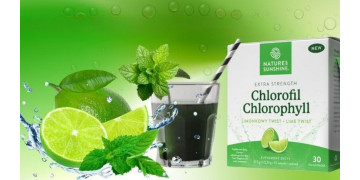 Νέο! Χλωροφύλλη με γεύση ασβέστη σε φακελάκι NSP