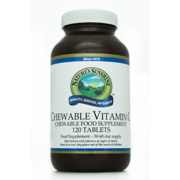 Vitamin C - Chewable 250mg  (120) NSP, αναφ. 1581
